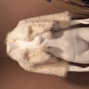 VTG 1990s Faux fur bolero